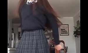 Legal age teenager Low-spirited Cute Dance -  young Close-fisted Twat