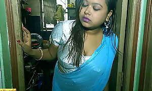Desi hot bhabhi having sex in in the matter of of surreptitiously with house owner’s son!! Hindi webseries sex