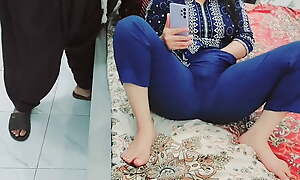 Stepsister Observing Porn Nude wide Mobile Plugged up And Fucked Emphasize from Stepbrother With Hindi Audio