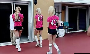 Tighty soccer adolescence fucked by strangers check on touching on a training