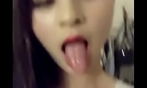 Beautiful Chinese catholic enjoying herself concerning coition kickshaw increased by live bill show@porn movie livepussy.site
