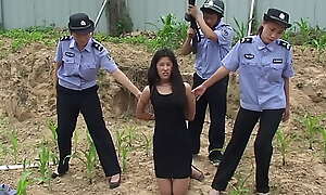 Chinese girl bondage handcuffed legcuffed more superior to before XXX porn xwn123.page