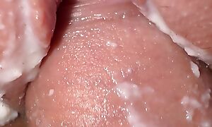 Stepsister let cum inside her creamy pussy, Extreme Close up fuck