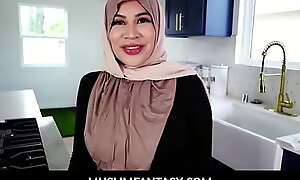 MuslimFantasy- Thick Hijab Wife Tokyo Lynn Tokus No Longer Resists Her Sultry Husband