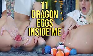 Dreadfulness eggs pussy stretching plus anal fisting