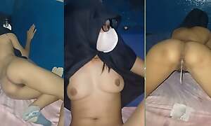 Scandal hijab student did with crot skipper in