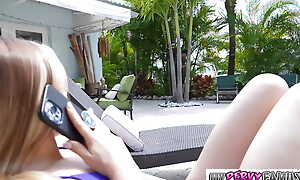 Slutty Stepsis Lets Me Slide in Their way Tight-fisted Twat