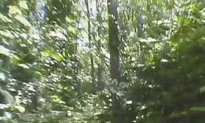 Hairy blonde French slut enjoys oral sex with the brush lover