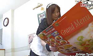 18 year aged Japanese shrunken teen used be advisable for gangbang