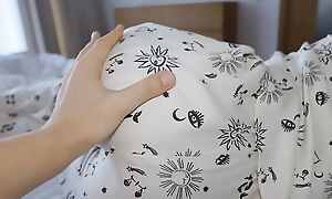 POV Naughty Stepsister Fucks in Choice Positions and Takes Creampie on a difficulty top of a difficulty Verge