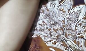 Desi Indian Girl Having Divertissement with Make obsolete surrounding Mumbai Hotel