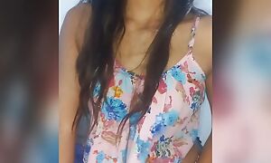 Riding an 18 year old girl with perfect tits. Real homemade video