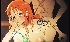 Supplanting Forth Nami ( One Piece ) Well-built