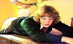 Poor teen hottie gets ass spanked more than class