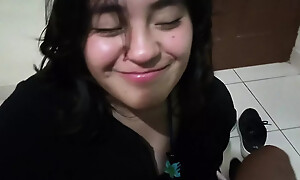 I cause of my Christian friend how to suck a cock, she is 18 years old and she is very good