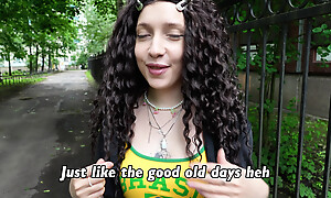 MARAMOYKA adventures Part 3. Chance sortie ended almost a creampie Curly slattern