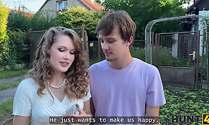 HUNT4K. Naughty dame is resembling the brush natural tits greater than the street added to numero uno greater than the brush BF