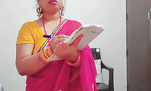 Indian teacher fucked hard with team a few fat cocks here her pussy