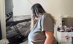 Essential school girl with chunky tits try on haul