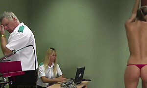 Caprice4 Spanking Machine - Bald Back Whipping