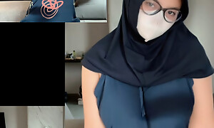 My neighbor at dwelling-place shows off his shabby body while sighing