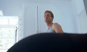 Mr Big stepdaughter spoon fucked after blowjob